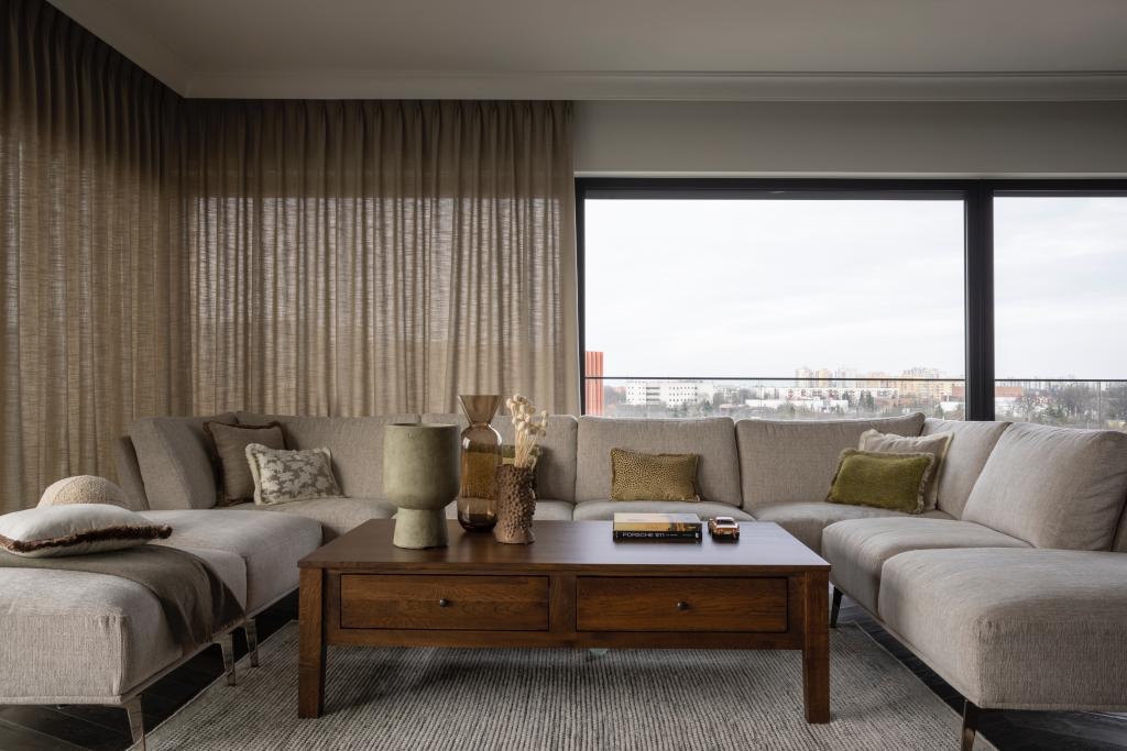 Aranżacja i meble wykonane przez BK Meble.